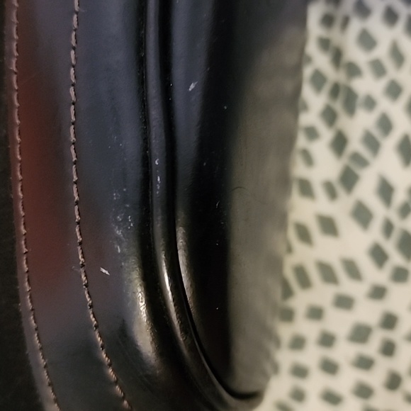 Dooney & Bourke Vintage Cabriolet Cloth w/ Leather Trim Satchel Midnight Black - Picture 8 of 16